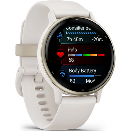 Smartwatch Garmin vivoactive 5, GPS, 42mm, curea silicon