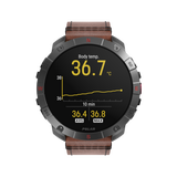 Ceas Sport / Smartwatch Polar Grit X2 PRO, Titan Bronze, M/L