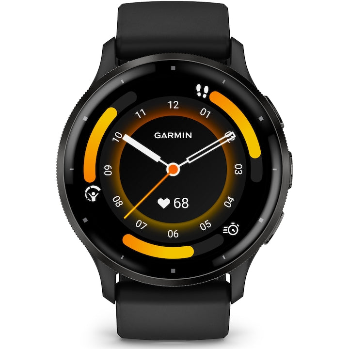Ceas multisport / smartwatch Garmin Venu 3, Wi-Fi, curea silicon, 45mm