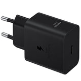 Incarcator retea Samsung super fast charger adapter, 45W, USB Type-C, Low Standby, cablu Type-C (5A), EP-T4511XBEGEU, Black