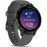 Smartwatch Garmin Venu 3S, GPS, Wi-Fi, curea silicon