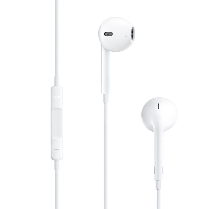 Casti audio Apple EarPods, In-Ear, Jack 3.5mm, White