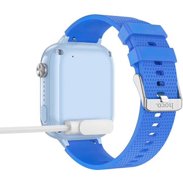 Smartwatch HOCO Y101, pentru Copii, 680mAh, Ecran 1.83 inch, Cartela 4G, Apeluri BT si GPS, 1GB RAM + 16GB ROM, Curea silicon