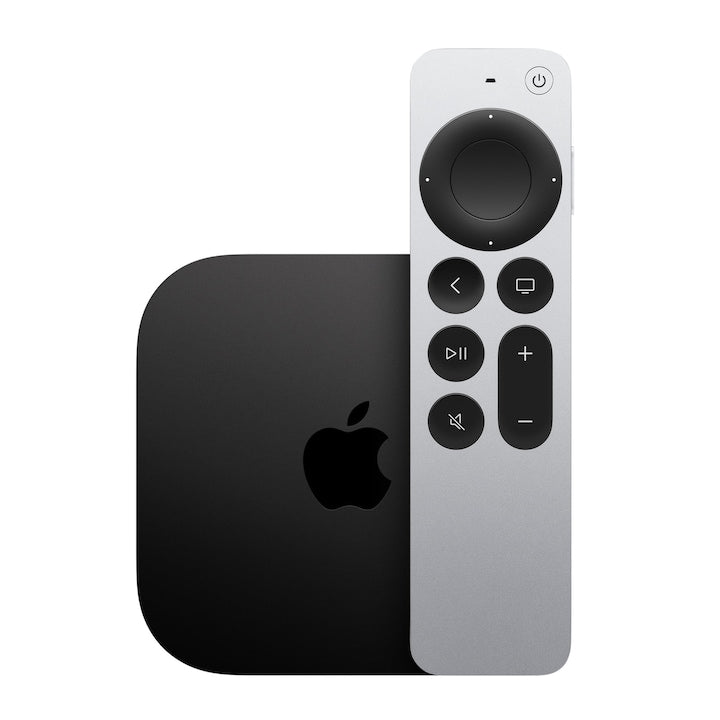 Apple TV 4K (2022) Wi‑Fi + Ethernet, 128 GB, Negru/Argintiu