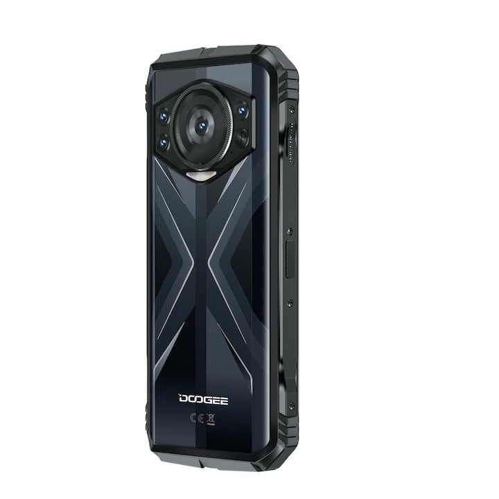 Telefon mobil Doogee S118, 4G, 6.58” FHD+ 120Hz IPS, 20GB RAM (8GB + 12GB extensibili), 512GB ROM, Android 14, Helio G99 Octa Core, 50MP+32MP, 10800mAh, DualSim