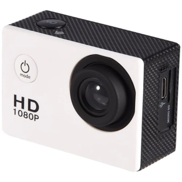 Camera Sport Waterproof, 32 GB, LCD, 30 FPS, HD 1080P, 12MP, 2 inch, Autonomie 90 min