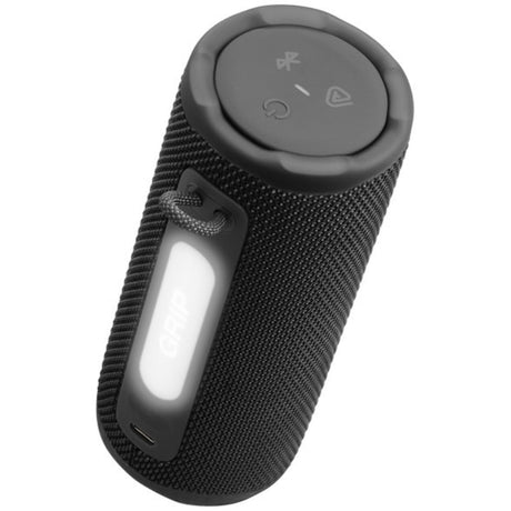 Boxa portabila JBL Grip, Bluetooth, Pro Sound, Auracast, Autonomie 14 ore, Lumina ambientala, IP68