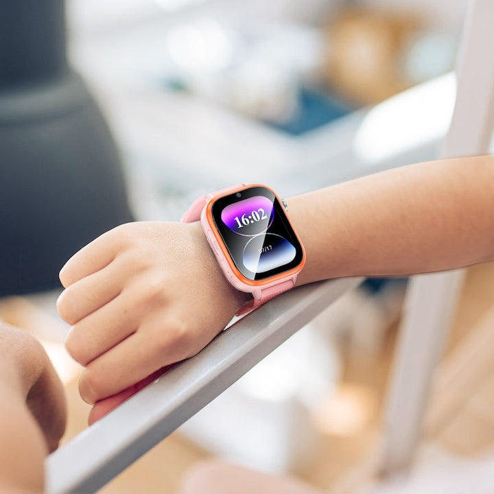 Smartwatch HOCO Y101, pentru Copii, 680mAh, Ecran 1.83 inch, Cartela 4G, Apeluri BT si GPS, 1GB RAM + 16GB ROM, Curea silicon