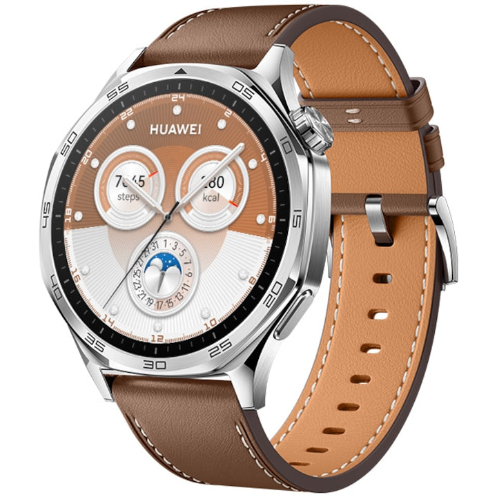 Smartwatch Huawei Watch GT 5, 46MM, Tarnish Stainless Steel Case