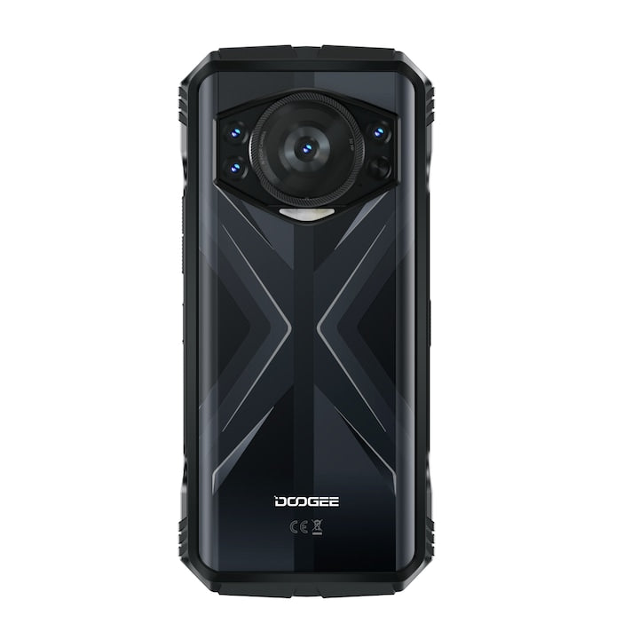 Telefon mobil Doogee S118, 4G, 6.58” FHD+ 120Hz IPS, 20GB RAM (8GB + 12GB extensibili), 512GB ROM, Android 14, Helio G99 Octa Core, 50MP+32MP, 10800mAh, DualSim
