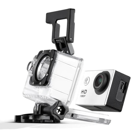 Camera Sport Waterproof, 32 GB, LCD, 30 FPS, HD 1080P, 12MP, 2 inch, Autonomie 90 min