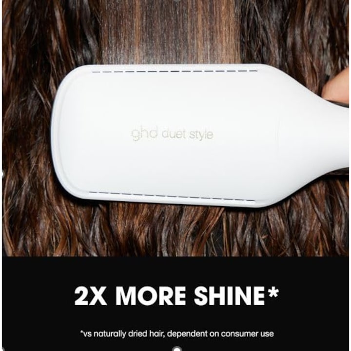Placa de indreptat + uscator 2-in-1, perie cu aer cald ghd Duet Hair Style