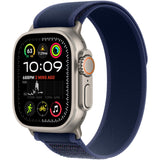 Apple Watch Ultra 2, GPS, Cellular, Carcasa Natural Titanium 49mm, Blue Trail Loop - M/L