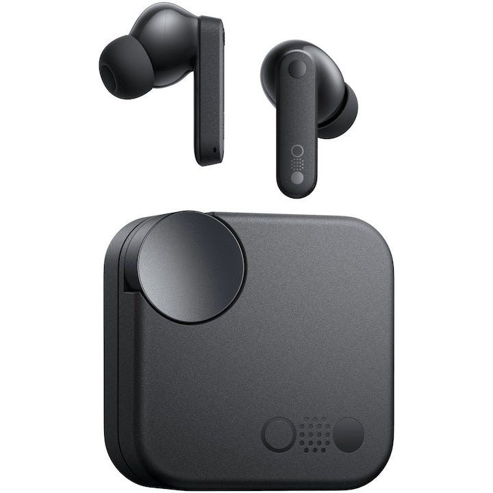 Casti audio In-Ear CMF Buds by Nothing, Wireless, Bluetooth 5.3, ANC, IP54, Voice Assistant, Dark Gray