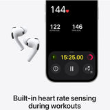 Casti Apple Airpods Pro (3rd Generation), True Wireless, Bluetooth, In-Ear, Microfon, Noise Cancelling, White