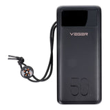 Baterie Externa Veger, 50000mAh, PD QC3.0 5A 22,5W Tank Lite, Negru