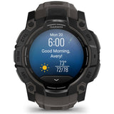 Ceas multisport / smartwatch Garmin Instinct 3, 45mm, AMOLED, Negru, curea Neagra