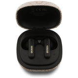 Casti wireless Guess 4G Classic Metal Logo TWS, Bluetooth 5.4, 250 mAh, USB-C