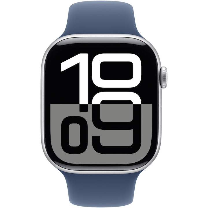 Apple Watch Series 10 GPS, Carcasa Silver Aluminium