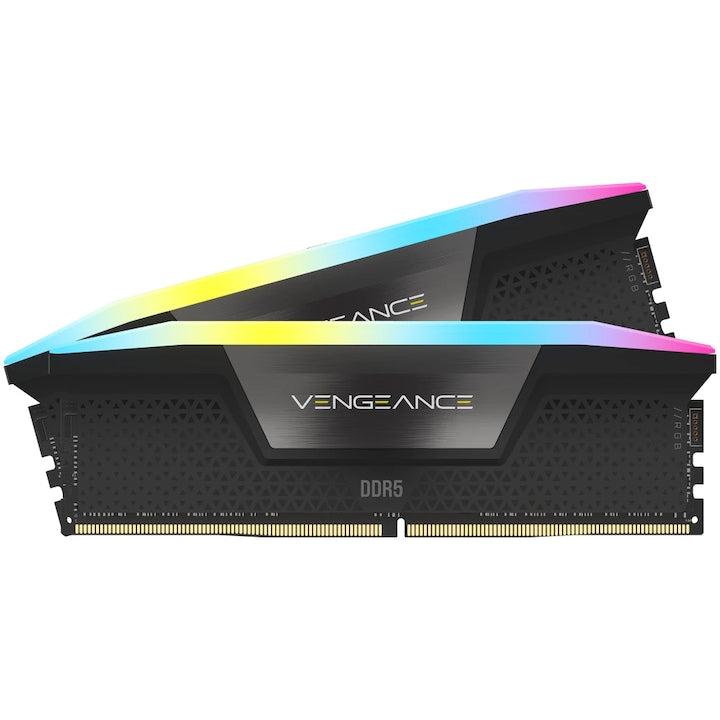 Memorie Corsair VENGEANCE® RGB 32GB (2x16GB), DDR5, 6800MHz, CL40, Dual Channel Kit