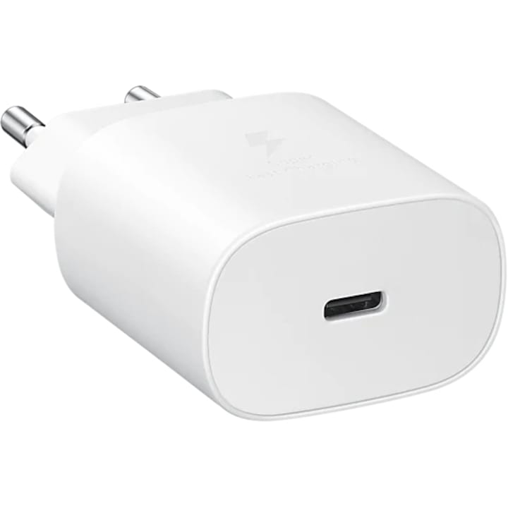 Incarcator retea original Samsung super fast charging, 25W, White