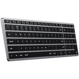 Tastatura Wireless Satechi X2 Slim Bluetooth retroiluminata cu Keypad numeric, US