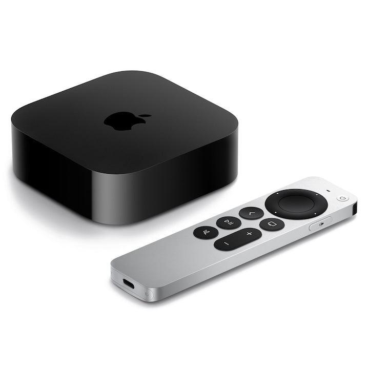 Apple TV 4K (2022) Wi‑Fi + Ethernet, 128 GB, Negru/Argintiu