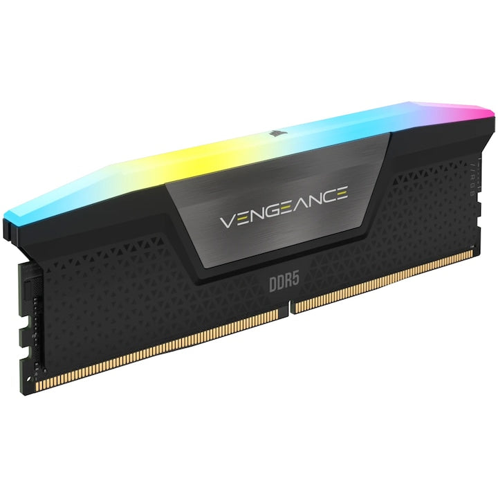 Memorie Corsair VENGEANCE® RGB 32GB (2x16GB), DDR5, 6800MHz, CL40, Dual Channel Kit