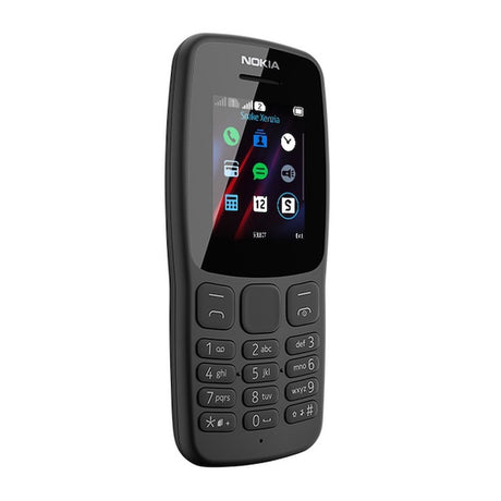 Nokia 106 (2018), Dual SIM, Negru