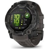 Ceas multisport / smartwatch Garmin Instinct 3, 45mm, AMOLED, Negru, curea Neagra