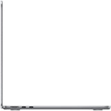 Laptop Apple MacBook Air 13-inch, cu procesor Apple M2, 8 nuclee CPU si 8 nuclee GPU, 8 GB, 256GB, Space Grey, Layout INT