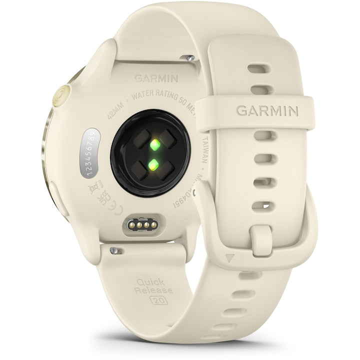 Ceas Sport / Smartwatch Garmin vivoactive 6, GPS, 42mm, curea silicon
