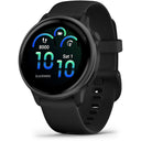 Garmin vivoactive 6, GPS, 42mm, curea silicon - Smartwatch multisport - Slate/Black - NotebookGsm