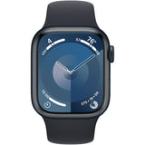 Apple Watch Series 9, GPS, Cellular, Carcasa Midnight Aluminium 41mm, Midnight Sport Band - M/L - second hand
