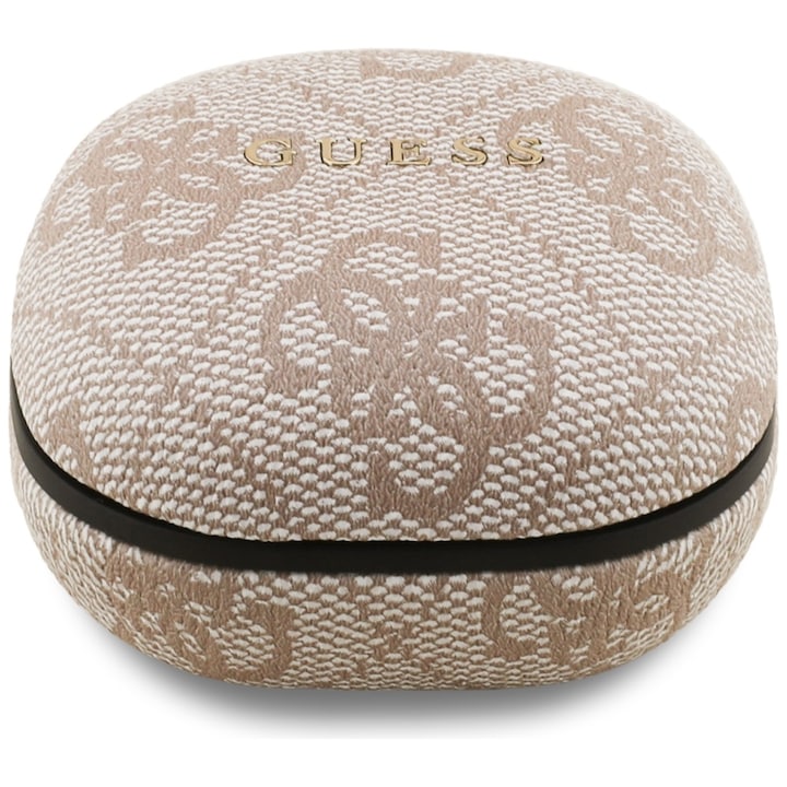 Casti wireless Guess 4G Classic Metal Logo TWS, Bluetooth 5.4, 250 mAh, USB-C