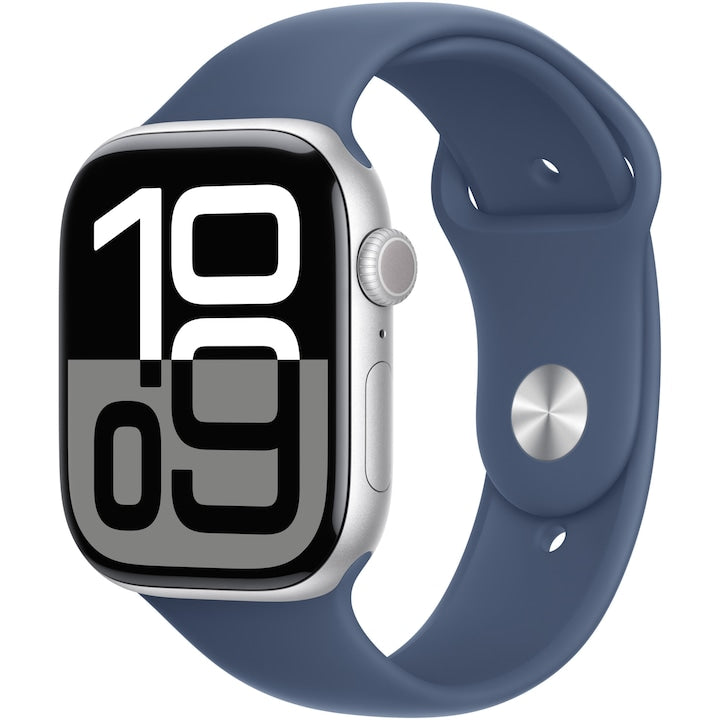Apple Watch Series 10 GPS, Carcasa Silver Aluminium