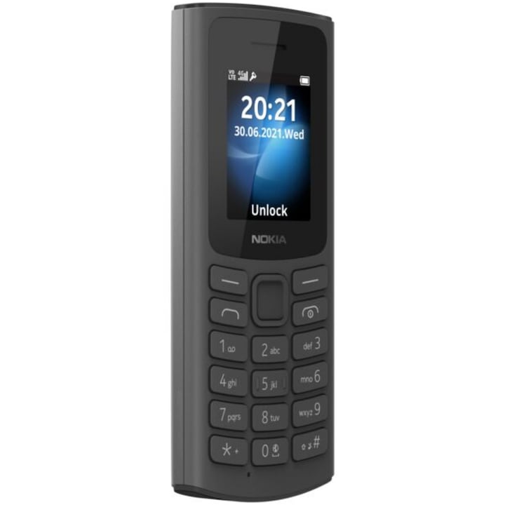 Telefon mobil Nokia 105, Dual SIM, 4G