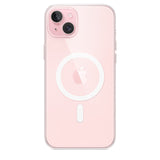 Husa de protectie Apple Clear Case with MagSafe pentru iPhone 15, Transparent