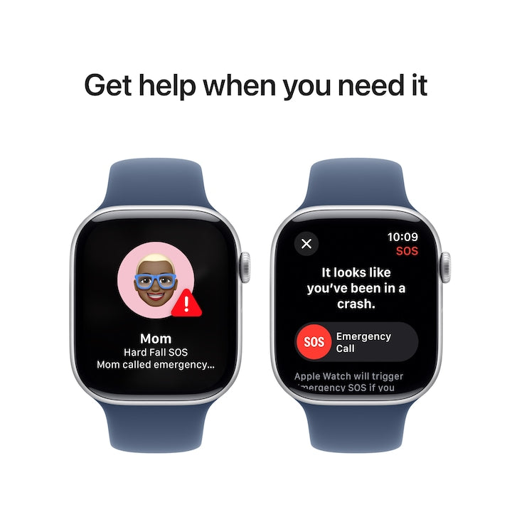 Apple Watch Series 10 GPS, Carcasa Silver Aluminium
