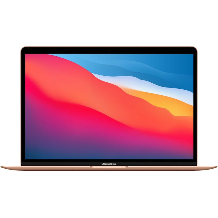 Laptop second hand - Apple MacBook Air 13", cu procesor Apple M1, 8 nuclee CPU si 7 nuclee GPU, 8GB, 256GB, Rose Gold