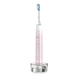 Periuta electrica sonica PHILIPS Sonicare DiamondClean Seria 9000 HX9911/79, 1 toc de transport, 4 capete C3, suport de incarcare, roz