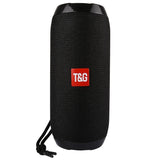 Boxa portabila T&G TG117, Stereo BT, cu microfon, apeluri hands-free, slot card TF, AUX IN, radio FM, Negru
