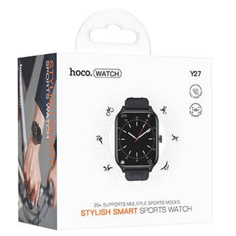 Ceas SmartWatch Hoco (Y27), Sport, BT 5.0, functie de apel, 230mAh, Multilanguage