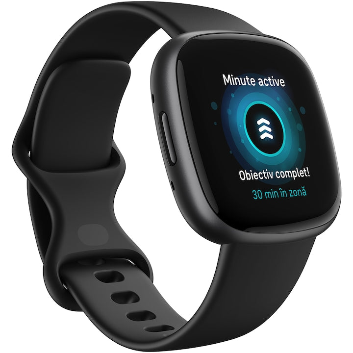 Smartwatch Fitbit Versa 4, Black/Graphite Aluminum