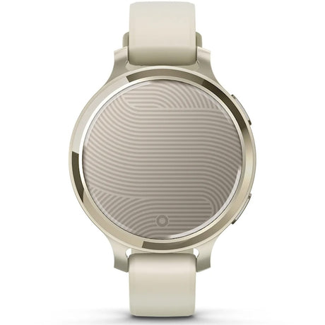 Smartwatch Garmin Lily 2 Active, 38mm, curea silicon, Lunar Gold/Bone