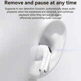 Căști wireless Yesido TWS31, Bluetooth 5.4, alb, in ear, autonomie 4 ore