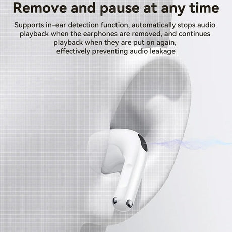 Căști wireless Yesido TWS31, Bluetooth 5.4, alb, in ear, autonomie 4 ore