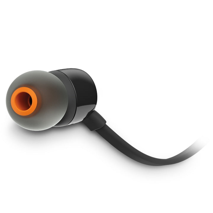 Casti audio In-Ear JBL Tune 110, Cu fir, Negru