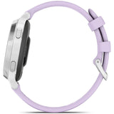 Smartwatch Garmin Lily 2 Active, 38mm, GPS, curea silicon, Silver/Purple Jasmine