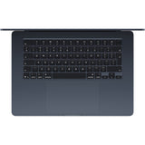 Laptop second hand Apple MacBook Air 15", cu procesor Apple M4, 10 nuclee CPU si 10 nuclee GPU, 16GB RAM, 256GB, Midnight